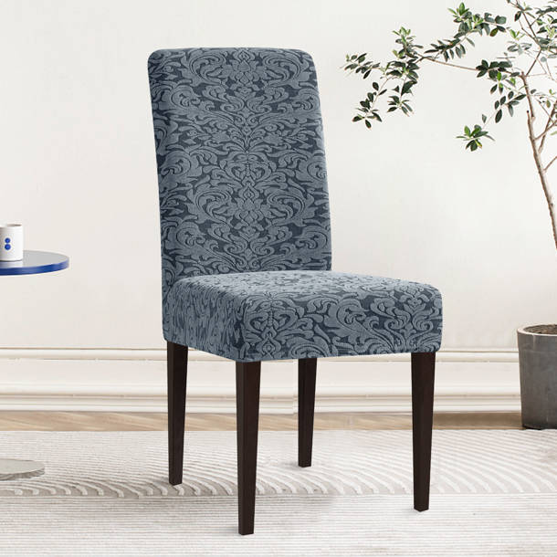 Charlton Home® Damask Box Cushion Armchair Slipcover & Reviews Wayfair